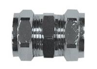 Chrome Plated Compression Coupling -15mm